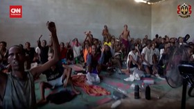 VIDEO: Detik-detik Pembongkaran Jaringan Perdagangan Manusia di Libya
