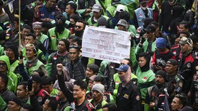 Daftar 5 Tuntutan Ojol Dalam Demo Besar-Matikan Aplikasi Besok