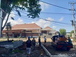 Proyek Belum Rampung, Pemindahan Pedagang ke Pasar Umum Negara Tertunda