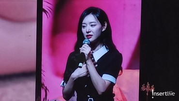 Unjuk Kebolehan Nyanyi hingga Tangis Haru Kim Ji Won di Fanmeeting Jakarta