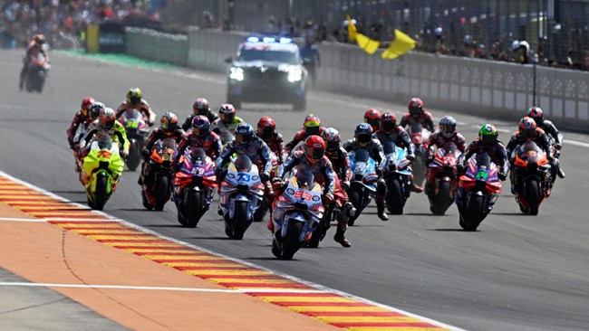 Sprint Race MotoGP Jepang 2024 akan digelar di Sirkuit Motegi, Jepang, Sabtu (5/10) siang ini. Berikut link live streaming Sprint Race MotoGP Jepang 2024.