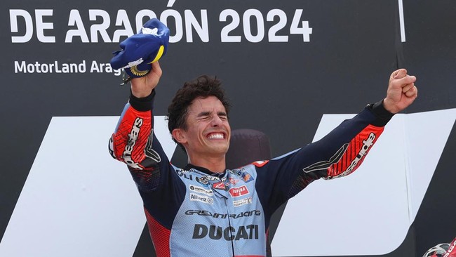 Marc Marquez Kembali ke Puncak MotoGP Setelah Lebih dari Tiga Tahun