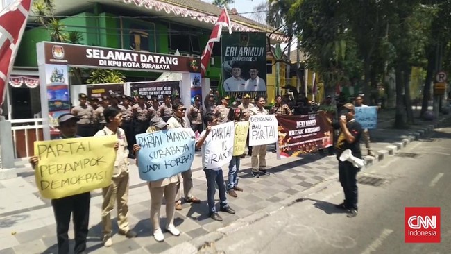 Gerakan Antisipasi Kekosongan Pilihan dalam Pemilu Wali Kota Surabaya