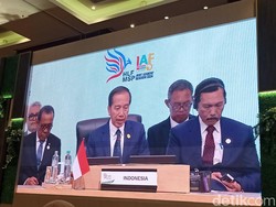 Jokowi Tekankan 4 Poin Wujudkan Pembangunan Global di IAF ke-2 Bali