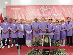 5 Pasangan Bakal Cawalkot-cawawalkot Bogor Jalani Tes Kesehatan di RSUD