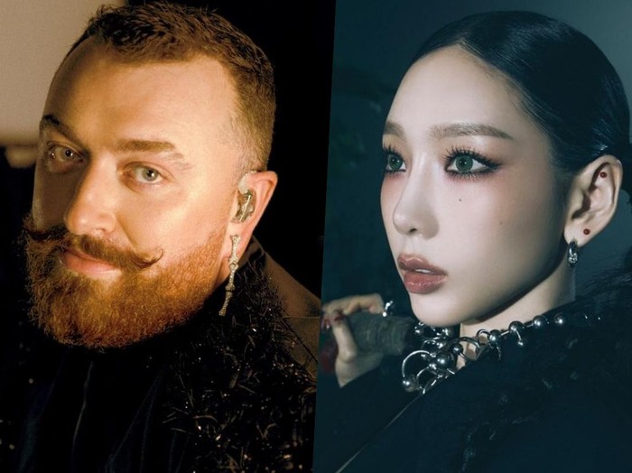 Taeyeon dan Sam Smith/Foto: Soompi