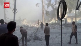 VIDEO: Serangan Israel Hantam Pengungsi di Gaza, 11 Tewas