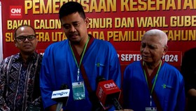 VIDEO: Bakal Cagub Sumut Bobby-Surya Tes Kesehatan di RSUP Adam Malik