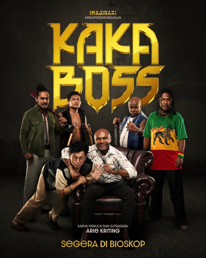 Film komedi yang satu ini mengangkat kisah unik tentang para perantau dari Indonesia Timur yang mencoba peruntungan di Jakarta. Kaka Boss sukses menghadirkan warna baru dalam perfilman komedi Indonesia dengan keunikan bahasa, logat, dan karakter yang super relatable!