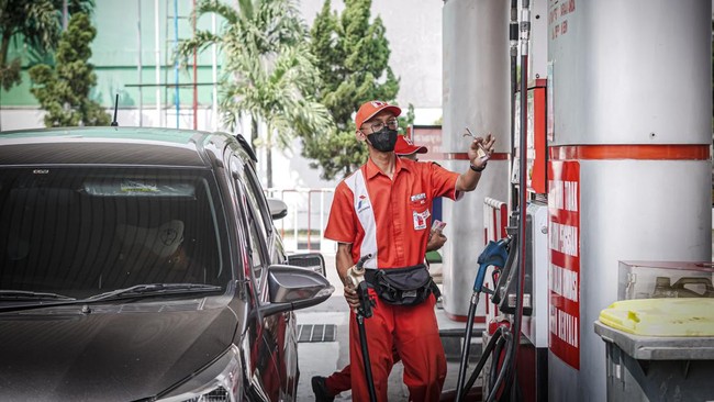 PT Pertamina Patra Niaga mencatat besaran volume pembelian Pertalite secara rata-rata adalah 19,5 liter setiap harinya.