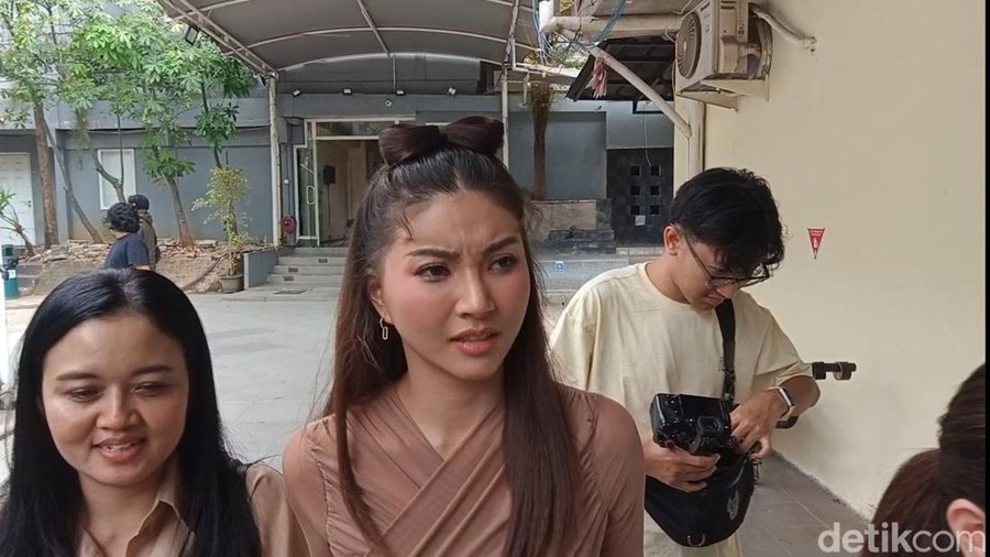 sarwendah Sarwendah saat ditemui di kawasan Mampang.