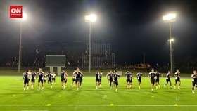 VIDEO: Penampakan Paes Latihan Bareng Timnas Indonesia di Saudi
