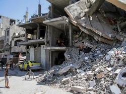Rudal Israel Hantam Sekolah yang Tampung Pengungsi di Gaza, 3 Tewas-20 Luka