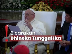 Sapaan Paus Fransiskus ke Masyarakat Sebelum Temui Jokowi di Istana