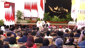 VIDEO: Pidato Lengkap Jokowi saat Paus Fransiskus Berkunjung ke Istana