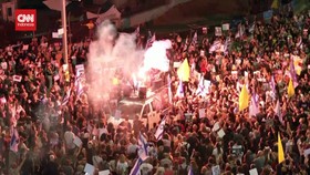 VIDEO: Demo Ribuan Warga Israel Hari Ketiga, Tuntut Gencatan Senjata