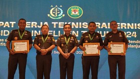 Kejati Sumut Juara I Penggunaan Aplikasi Inteliz di Bidang Intelijen