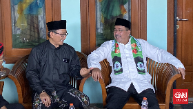 Silaturahmi ke Rumah Ketum FBR, Rano Belum Dapat Pernyataan Dukungan