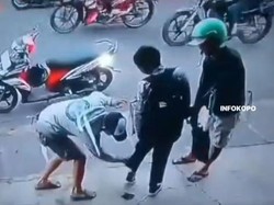 Viral Akal-akalan Dua Pria Curi Hp Anak Sekolah di Bandung