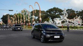 Ratusan Mobil Listrik Wuling Dapat Tugas Negara di Bali