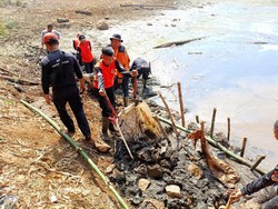 Sumber Mata Air Utama Dempo Tengah Pagar Alam yang Jebol Diperbaiki