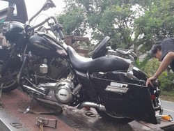 Ruri Repvblik Kecelakaan Bawa Moge