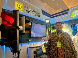 PT Qumicon Indonesia Pamer Produk Lampu Lalin-PJU Lokal di Hub Space 2024
