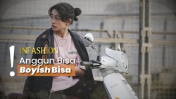 img-title Dikenal Tomboi, Fashion Sintya Marisca Kala Motoran