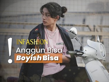 Dikenal Tomboi, Fashion Sintya Marisca Kala Motoran