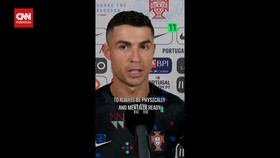 VIDEO: Kata-kata Ronaldo usai Cetak Gol ke-900