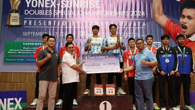 Kejuaraan khusus ganda Candra Wijaya telah usai. Berikut hasil lengkap final turnamen tersebut.