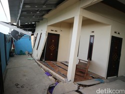 21 Rumah-Ruko di Purworejo Pati Rusak Akibat Tanah Gerak