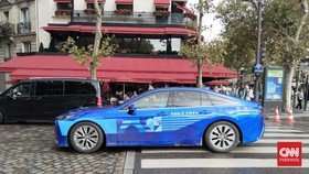 Mobil-mobil Ramah Lingkungan Toyota Warawiri di Paralimpiade 2024