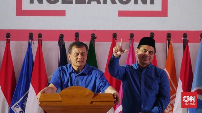 Daftar lengkap tim kampanye pasangan calon gubernur-wakil gubernur Pilgub Jawa Tengah 2024, Ahmad Luthfi-Taj Yasin.