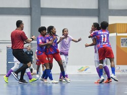 Pertandingan Futsal Putri PON XXI Kisruh, Baku Pukul Terjadi-Wasit Berdarah