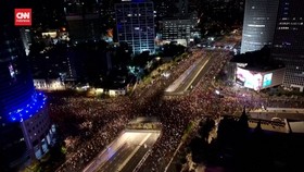 VIDEO: Pedemo Turun ke Jalan Tel Aviv, Desak Pembebasan Sandera