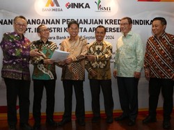 Bank Mega-SMI Salurkan Kredit Sindikasi PT INKA Senilai Rp 2,1 T