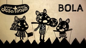 Ribuan Anak-anak India Nobar Animasi Wayang Indonesia, Desa Timun