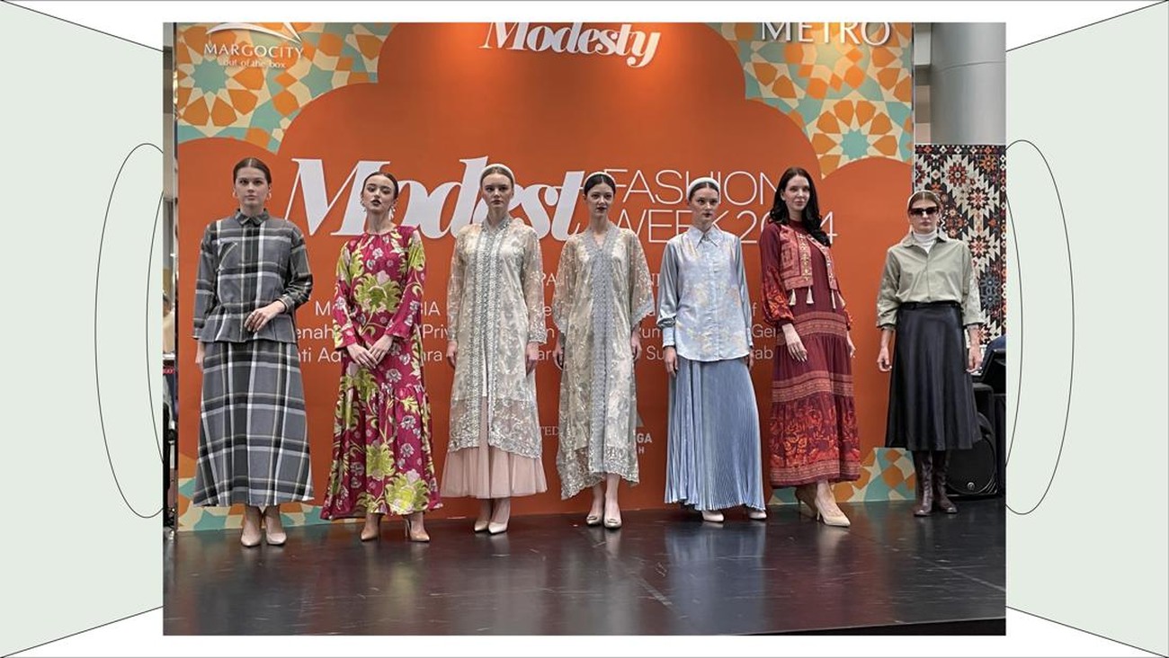 Bertabur Jenama Lokal, METRO Modest Fashion Week 2024 Hadir di Margo City