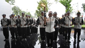 Dua Legenda Olahraga Nasional Bawa Obor Pembukaan PON XXI di Sumut