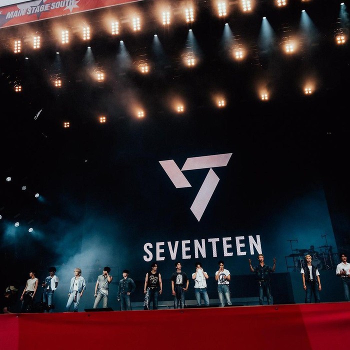 SEVENTEEN di Lollapalooza Berlin 2024