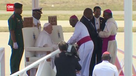VIDEO: Paus Fransiskus Lanjutkan Tur Asia Pasifik ke Timor Leste