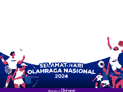 17 Twibbon Hari Olahraga Nasional 2024, Yuk Pasang di Medsos!