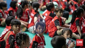 FOTO: 1.966 Anak Rintis Mimpi Juara Dunia Lewat Audisi Umum PB Djarum