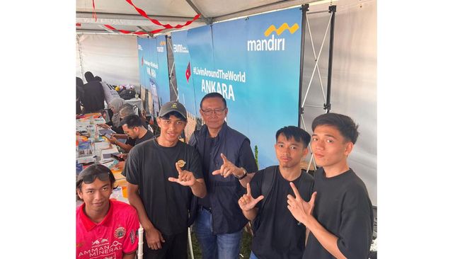 Dukung PMI, Bank Mandiri Perluas Akses Livin' Sampai ke Turki