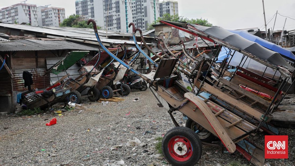 FOTO: Melihat Kampung Kuda Delman di Jakarta Timur