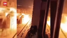 VIDEO: Serangan Drone Ukraina Hantam Apartemen di Rusia, 1 Orang Tewas