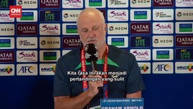 VIDEO: Hadapi Indonesia, Graham Arnold: Pertandingan Yang Sulit