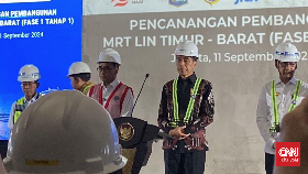 Jokowi Resmikan Pembangunan MRT Medan Satria-Tomang Sepanjang 24,5 Km
