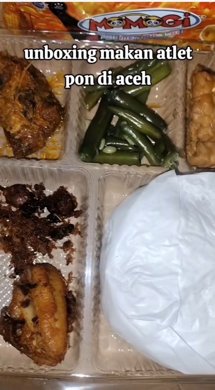 Keluhan Atlet PON soal Makanan